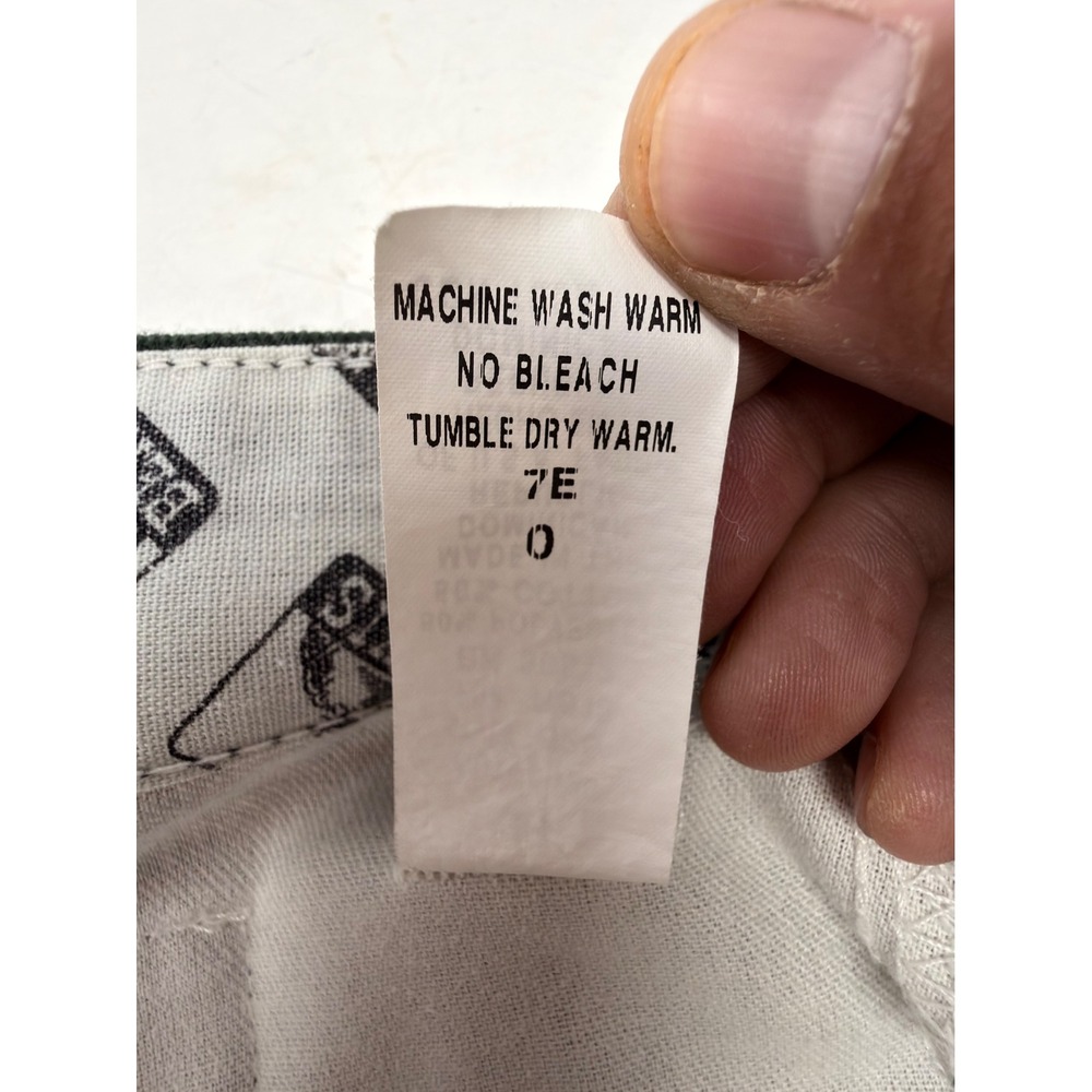 Ben Davis Original Bens 625 Olive Green Work Pants Mens 38 Blended Twill Chino - Picture 4 of 4